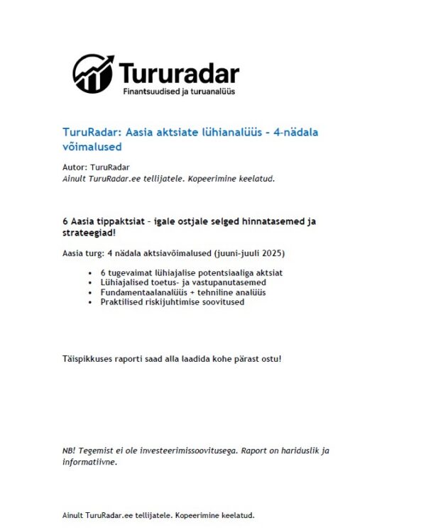 Aasia aktsiate lühianalüüs – 4‑nädala võimalused - Image 2