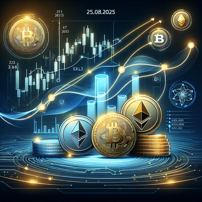 Bitcoin juhib tõusutrendi – kasvu vedavad ka Ethereum ja teised – 25.08.2025