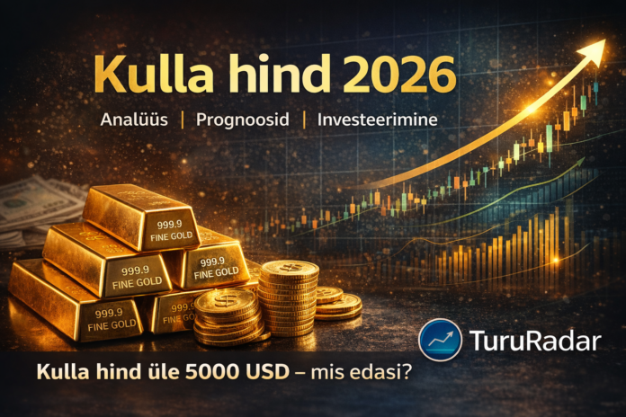 Kulla hind 2026 üle 5000 USD – XAUUSD analüüs ja hinnaprognoos