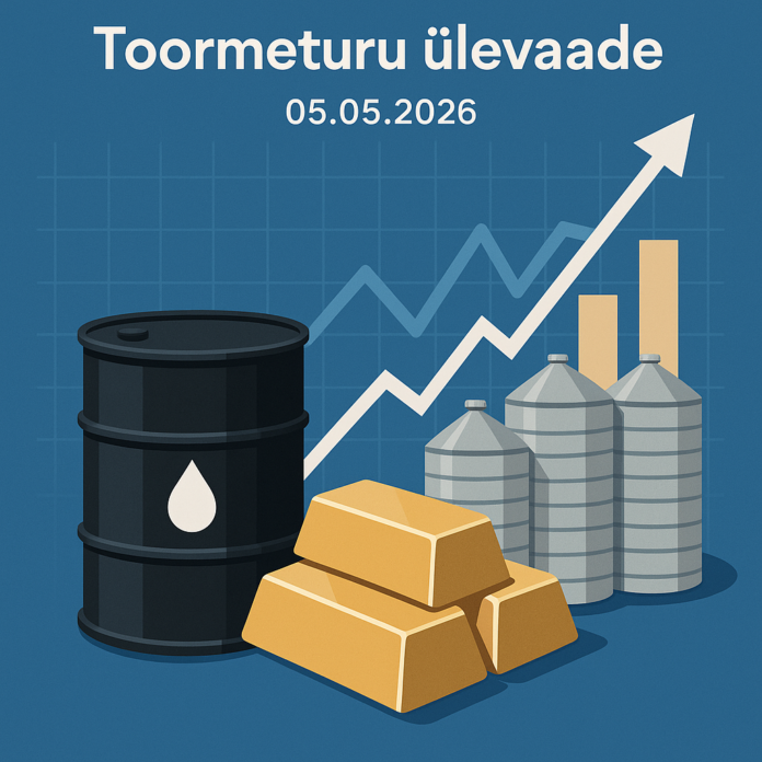 Toormete hinnad püsivad stabiilsena: analüüs täna – 05.05.2026